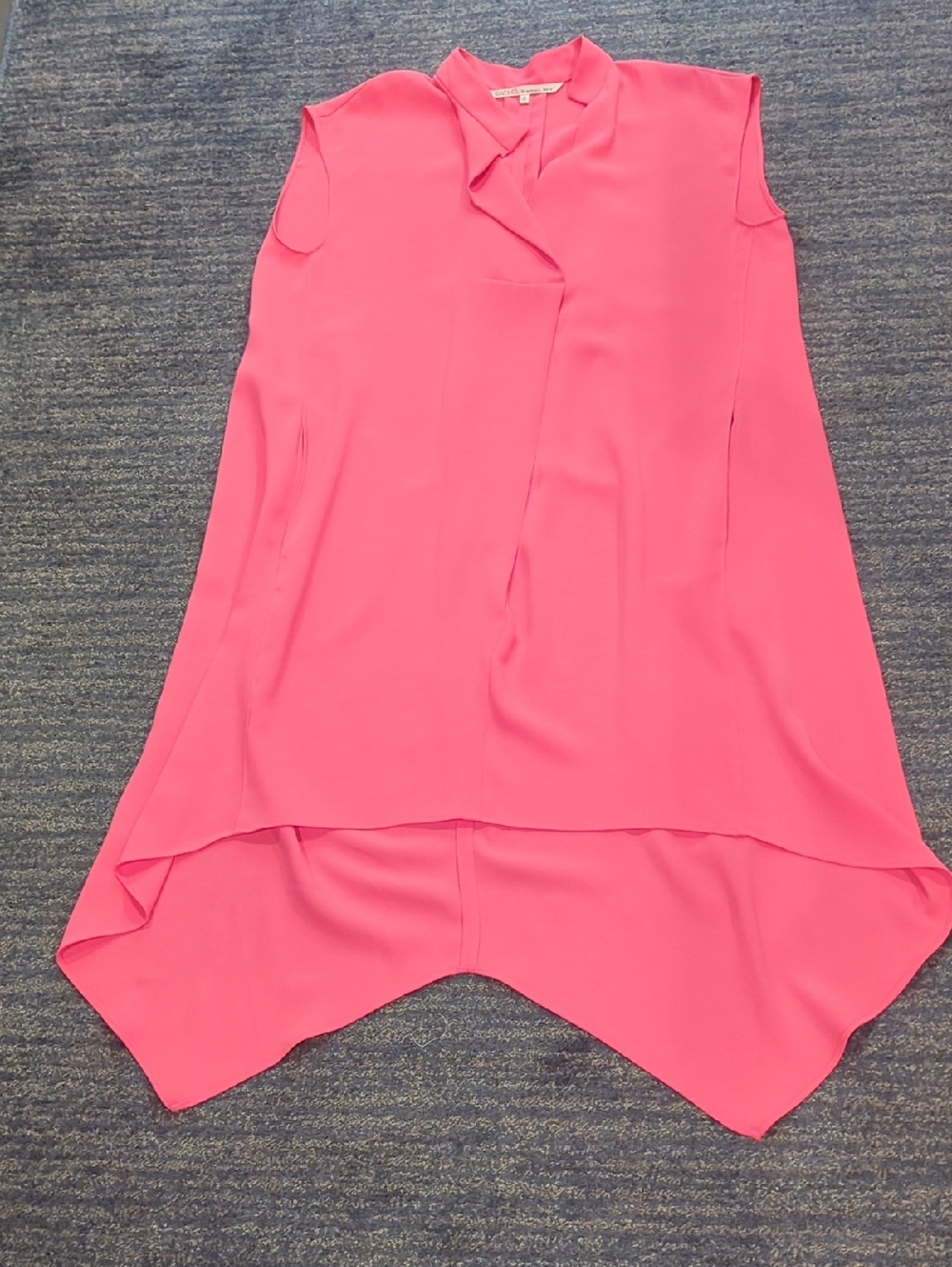 RACHEL Rachel Roy Hot Pink High-Low Asymmetric Skirt